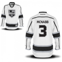 Brayden McNabb Youth Reebok Los Angeles Kings Premier White Away Jersey