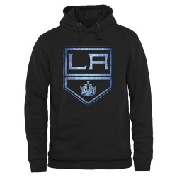 NHL Los Angeles Kings Rinkside Pond Hockey Pullover Hoodie - Black