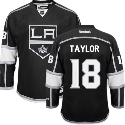 Dave Taylor Reebok Los Angeles Kings Premier Black Home NHL Jersey