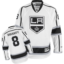 Drew Doughty Reebok Los Angeles Kings Authentic White Away NHL Jersey