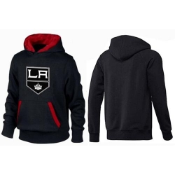 NHL Los Angeles Kings Big & Tall Logo Pullover Hoodie - Black/Red