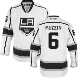 Jake Muzzin Reebok Los Angeles Kings Authentic White Away NHL Jersey