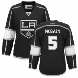 Jamie McBain Women's Reebok Los Angeles Kings Premier Black Home Jersey