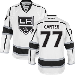 Jeff Carter Reebok Los Angeles Kings Premier White Away NHL Jersey