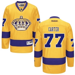 Jeff Carter Reebok Los Angeles Kings Premier Gold Alternate NHL Jersey
