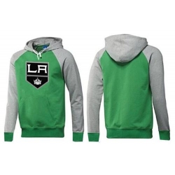 NHL Los Angeles Kings Big & Tall Logo Pullover Hoodie - Green/Grey