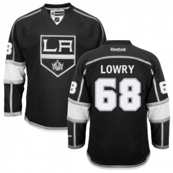 Joel Lowry Reebok Los Angeles Kings Authentic Black Home Jersey