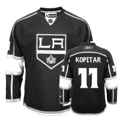 Anze Kopitar Reebok Los Angeles Kings Authentic Black Home NHL Jersey