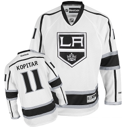 Anze Kopitar Reebok Los Angeles Kings Authentic White Away NHL Jersey
