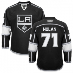 Jordan Nolan Reebok Los Angeles Kings Authentic Black Home Jersey