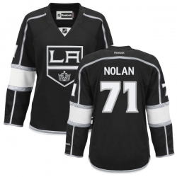 Jordan Nolan Women's Reebok Los Angeles Kings Premier Black Home Jersey