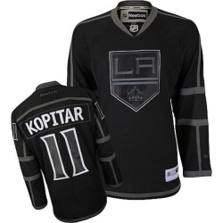 Anze Kopitar Reebok Los Angeles Kings Premier Black Ice NHL Jersey