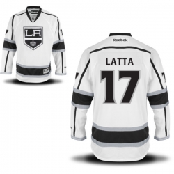 Michael Latta Reebok Los Angeles Kings Premier White Away Jersey