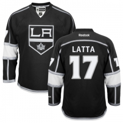 Michael Latta Youth Reebok Los Angeles Kings Authentic Black Home Jersey