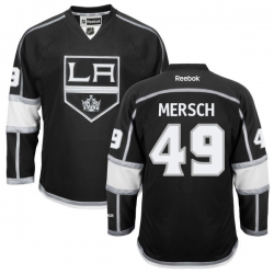 Michael Mersch Reebok Los Angeles Kings Authentic Black Home Jersey