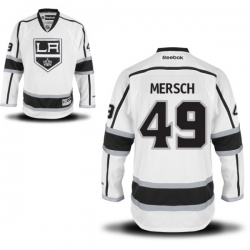 Michael Mersch Reebok Los Angeles Kings Authentic White Away Jersey