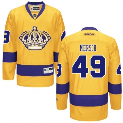 Michael Mersch Youth Reebok Los Angeles Kings Authentic Gold Alternate Jersey