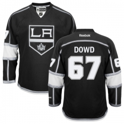 Nic Dowd Reebok Los Angeles Kings Authentic Black Home Jersey