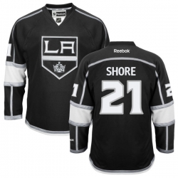 Nick Shore Youth Reebok Los Angeles Kings Authentic Black Home Jersey