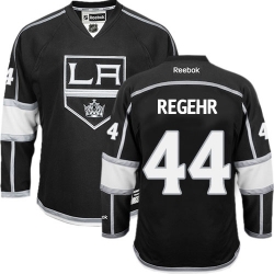 Robyn Regehr Reebok Los Angeles Kings Authentic Black Home NHL Jersey