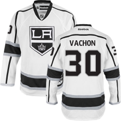 Rogie Vachon Reebok Los Angeles Kings Authentic White Away NHL Jersey