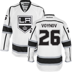 Slava Voynov Reebok Los Angeles Kings Authentic White Away NHL Jersey