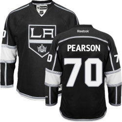 Tanner Pearson Reebok Los Angeles Kings Authentic Black Home NHL Jersey