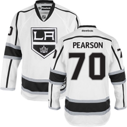 Tanner Pearson Reebok Los Angeles Kings Authentic White Away NHL Jersey