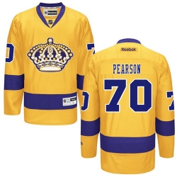 Tanner Pearson Reebok Los Angeles Kings Authentic Gold Alternate NHL Jersey