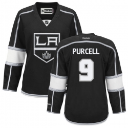 Teddy Purcell Women's Reebok Los Angeles Kings Authentic Black Home Jersey