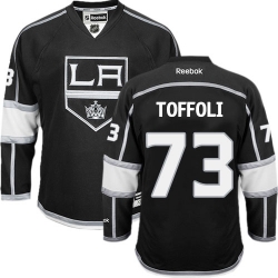 Tyler Toffoli Reebok Los Angeles Kings Authentic Black Home NHL Jersey