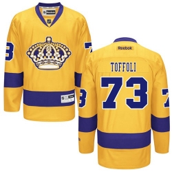 Tyler Toffoli Reebok Los Angeles Kings Premier Gold Alternate NHL Jersey