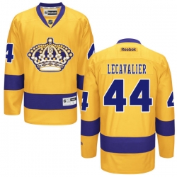 Vincent Lecavalier Reebok Los Angeles Kings Premier Gold Alternate Jersey