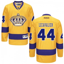 Vincent Lecavalier Youth Reebok Los Angeles Kings Authentic Gold Alternate Jersey