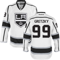 Wayne Gretzky Reebok Los Angeles Kings Premier White Away NHL Jersey
