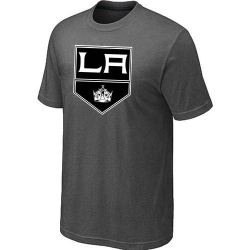 NHL Los Angeles Kings Big & Tall Logo T-Shirt - Dark Grey