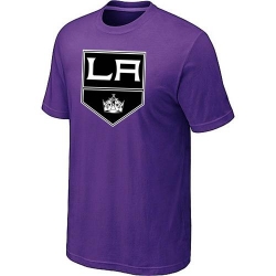 NHL Los Angeles Kings Big & Tall Logo T-Shirt - Purple