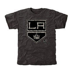 NHL Los Angeles Kings Black Rink Warrior Tri-Blend T-Shirt
