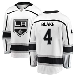 Rob Blake Men's Fanatics Branded Los Angeles Kings Breakaway White Away Jersey