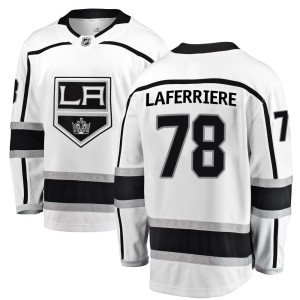 Alex Laferriere Men's Fanatics Branded Los Angeles Kings Breakaway White Away Jersey