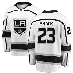 Eddie Shack Men's Fanatics Branded Los Angeles Kings Breakaway White Away Jersey