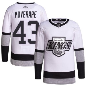 Jacob Moverare Youth Adidas Los Angeles Kings Authentic White 2021/22 Alternate Primegreen Pro Player Jersey