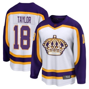 Dave Taylor Men's Fanatics Branded Los Angeles Kings Breakaway White Special Edition 2.0 Jersey