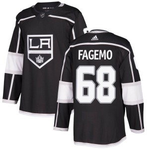 Samuel Fagemo Youth Adidas Los Angeles Kings Authentic Black Home Jersey