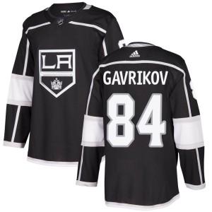 Vladislav Gavrikov Youth Adidas Los Angeles Kings Authentic Black Home Jersey