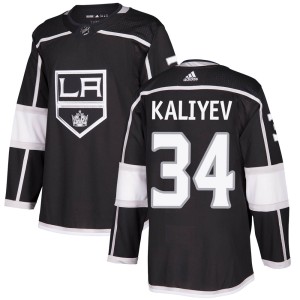 Arthur Kaliyev Youth Adidas Los Angeles Kings Authentic Black Home Jersey