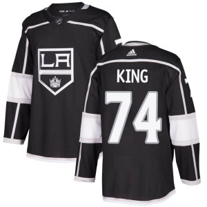 Dwight King Youth Adidas Los Angeles Kings Authentic Black Home Jersey