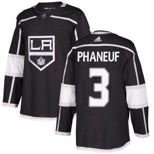Dion Phaneuf Youth Adidas Los Angeles Kings Authentic Black Home Jersey