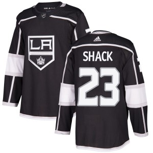 Eddie Shack Youth Adidas Los Angeles Kings Authentic Black Home Jersey