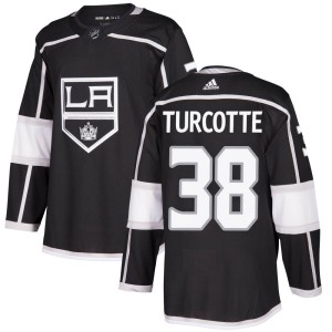 Alex Turcotte Youth Adidas Los Angeles Kings Authentic Black Home Jersey